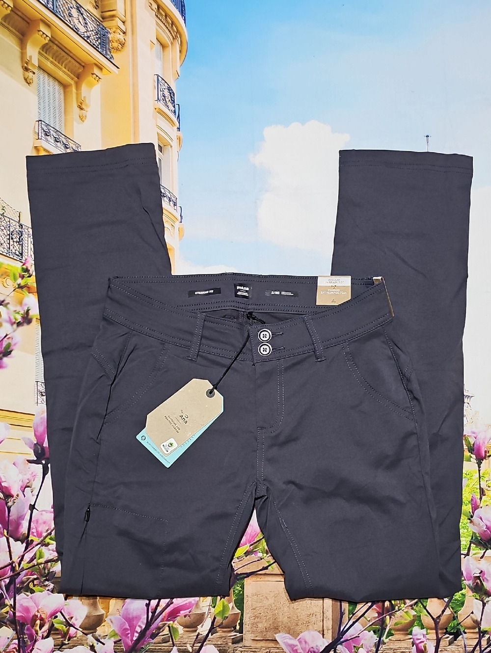 Prana Convertible‎ Straight Leg Hiking Pants Halle Size 2 New